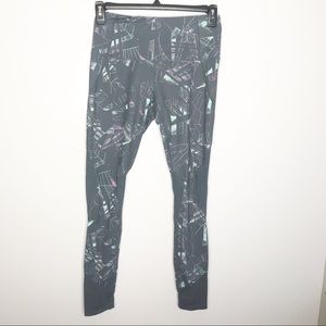 Zella athletic work out leggings mesh size medium